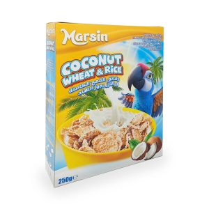 Cereal MARSIN 250g (copos de maíz con coco y arroz)