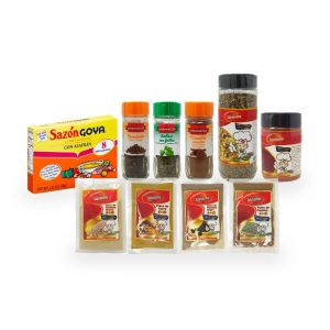 Maxi de especias y sazones