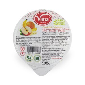 Compota VIMA 100g (manzana-naranja-plátano)