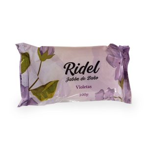 Jabón de baño RIDEL 100g (violetas)