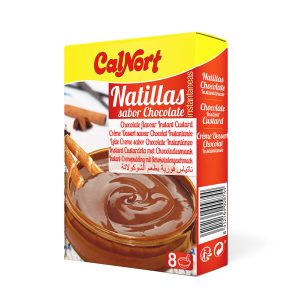 Natilla instantánea CALNORT 130g (chocolate)  SKU: IS-54095