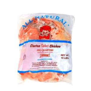 Cuarto trasero de pollo CLAXTON SELECT 10lb